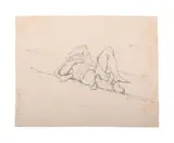 Study of a resting figure by George Chinnery, Pencil, sold Jun 2026
