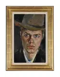 Man in a hat by Vladimir G. Zyatov, Oil on canvas laid on board, sold Jun 2026