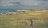 Gullane 1920 by Patrick William Adam, pastel, offered Oct 2014