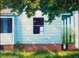 Windows of the Past by Joan Fulling, 1986, Acrylic on Canvas, sold Jun 2024