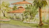 Sea Island by Betty Hale Grugin, Watercolor, sold Jun 2024