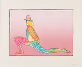 Performer with Hat by Peter Max, Serigraph, sold Jun 2024