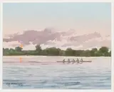 An Eton Four by Ray Ellis, 1988, Watercolor, sold Jun 2024