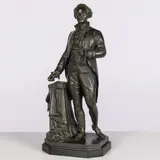 George Washington by Émile Boyer, Bronze, sold Jun 2024