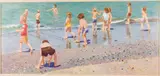 Children on Beach by Anton Sipos, Oil on Canvas, sold Jun 2024