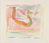 Cosmic Flyer by Peter Max, Lithograph, offered Jun 2024