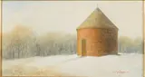 First Snow by Elizabeth Weadleigh Leary, 2003, Acrylic on Panel, sold Jun 2024