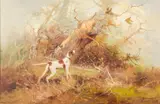 Pointer in the Field by Eugene Kingman, Oil on Canvas, sold Jun 2024