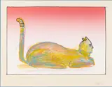 Cat by Peter Max, Lithograph, sold Jun 2024
