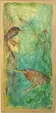 Little Green Heron by Paul Furman, 2007, Acrylic on Canvas, offered Feb 2024