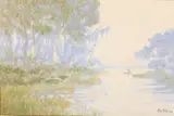 Mist Rising by Ray Ellis, 2001, Oil on Linen, sold Feb 2024