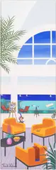 Villa Kennika by Fanch Ledan, 2009, Oil on Canvas, sold Feb 2024