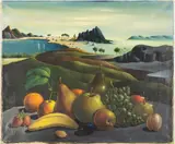 Paysage by Georges Spiro, 1954, Oil on Canvas, sold Feb 2024