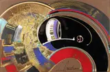 Abstract Face by Martiros Manoukain, Mixed Media, sold Feb 2024