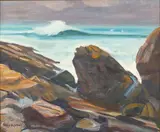 Cape Ann by Henry B. Orton, Oil on Canvas, offered Feb 2024