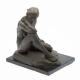 Seated Nude by Kirk St. Maur, Bronze, sold Feb 2024