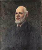 Portrait of a Bearded Gentleman by Norval H. Busey, Oil on Canvas, offered Feb 2024