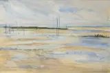 Marée basse by Flora Priestley, Aquarelle, sold Oct 2026