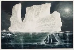 Down on the Labrador: Towing the Nickerson by David Blackwood, 2004, etching and aquatint on paper, sold Aug 2026