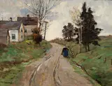 The Hill by Berthe des Clayes, 1925, oil on canvas, sold Aug 2026
