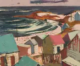 St-Yvon by Henri Leopold Masson, oil on canvas, sold Aug 2026