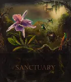 A Eulogy to Earth & Life, after Heade (Sanctuary) by David Bierk, oil on canvas, oil on gold leaf on board diptych, sold Jul 2026