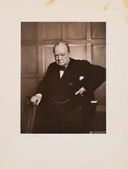 Winston Churchill by Yousuf Karsh, gelatin silver print, sold Jul 2026