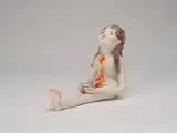 Candlewick by Shary Boyle, polymer clay, gouache and ink, sold Jun 2026