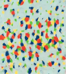 Variation on Red #2 by Gershon Iskowitz, oil on canvas, sold Jun 2026