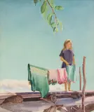Margaret at Keewatin by Walter J. Phillips, 1923, watercolour on paper, sold Jun 2026