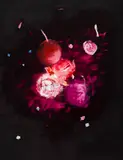 Untitled (Purple) by Chris Rogers, oil on canvas, sold Jun 2026
