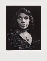 Marian Anderson by Yousuf Karsh, gelatin silver photograph, sold Jun 2026