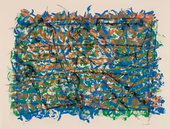Chope by Jean Paul Riopelle, lithograph on paper, sold Jun 2026