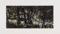 Pine Forest by Gordon A. Smith, 2000, silkscreen on paper, sold Jun 2026