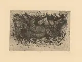 Gefunden beim Grabendurchstich (Auberive) by Otto Dix, 1924, Aquatinta auf Bütten, sold Oct 2020