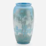 Edward Diers for Rookwood Pottery, Scenic Vellum Vase