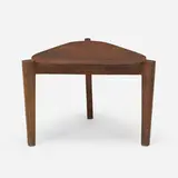 Coffee table from Chandigarh by Pierre Jeanneret, c. 1960-61, teak, sold Jun 2023