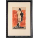 Untitled by Louis Icart, Etching'Lacquered Screen'Etching and aquatint on wove paperSigned l/r9in. x 14in, offered Apr 2025