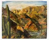 Untitled by Jan Wojnarski, Oil on masonite. Approx. 12 in. H x 14.5 in. W x .375 in. D. Weight 1 lb, offered May 2023