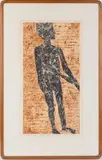 Nowhere to Go by Jyoti Bhatt, Etching. Artist proof, offered Dec 2024