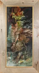 Pebble Reflections by Laurence P. Sisson, Oil on board, offered Dec 2024