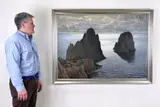 Grand Seascape by Vartan Makhokhian, Oil on canvas, offered Dec 2024
