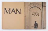 MAN.' 1972 and 'Another MAN by Jim French, 1974, serigraph kraft paper jackets, offered Oct 2024