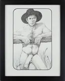 Untitled by F. Valentine Hooven III, Ink on paper, offered Oct 2024