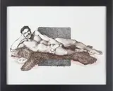 Untitled by F. Valentine Hooven III, Ink and colored pencil, offered Oct 2024