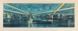 Airport by Richard Florsheim, lithograph, offered Oct 2024