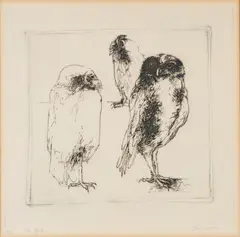 The Birds by Jack Coughlin, Engraving, offered Oct 2024