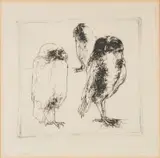 The Birds by Jack Coughlin, Engraving, offered Oct 2024