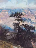 Grand Canyon by Earl Carpenter, Oil on board, offered Oct 2024