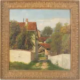Baveno, Italy - August 1872 by John Clinton Ogilvie, Oil on canvas, offered Oct 2024